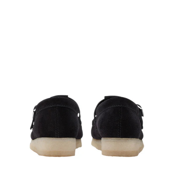 Wallabee T Bar Black Sde