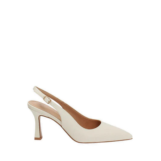 Slingback Heels - Beige